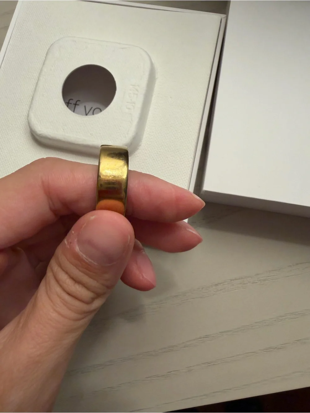 Oura Ring Gold Gen 4 - Size 6